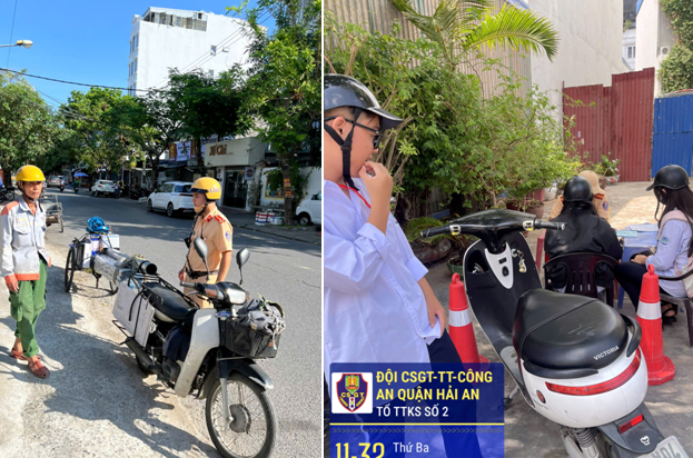 Công an quận Hải An xử lý 20 trường hợp vi phạm trật tự an toàn giao thông